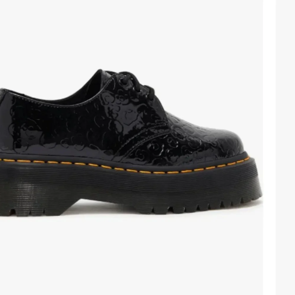 Dr. Martens 1461 Leopard Embossed Platform Oxford RARE FIND Size GreatReviews